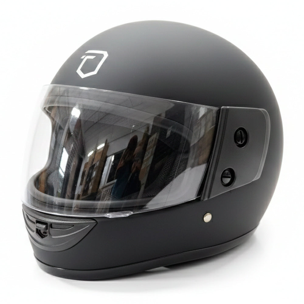 Casco Moto Futur Classic Negro