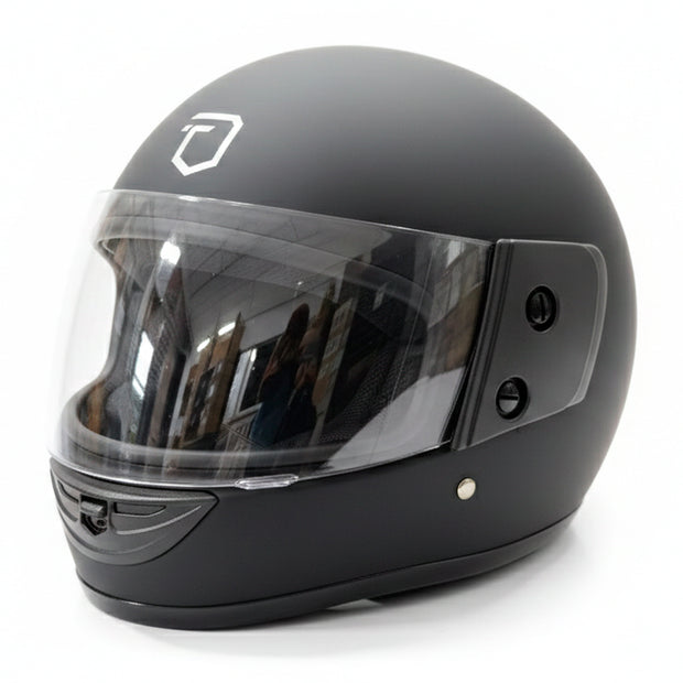 Casco Moto Futur Classic Negro