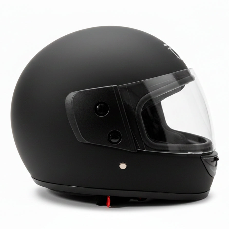 Casco Moto Futur Classic Negro