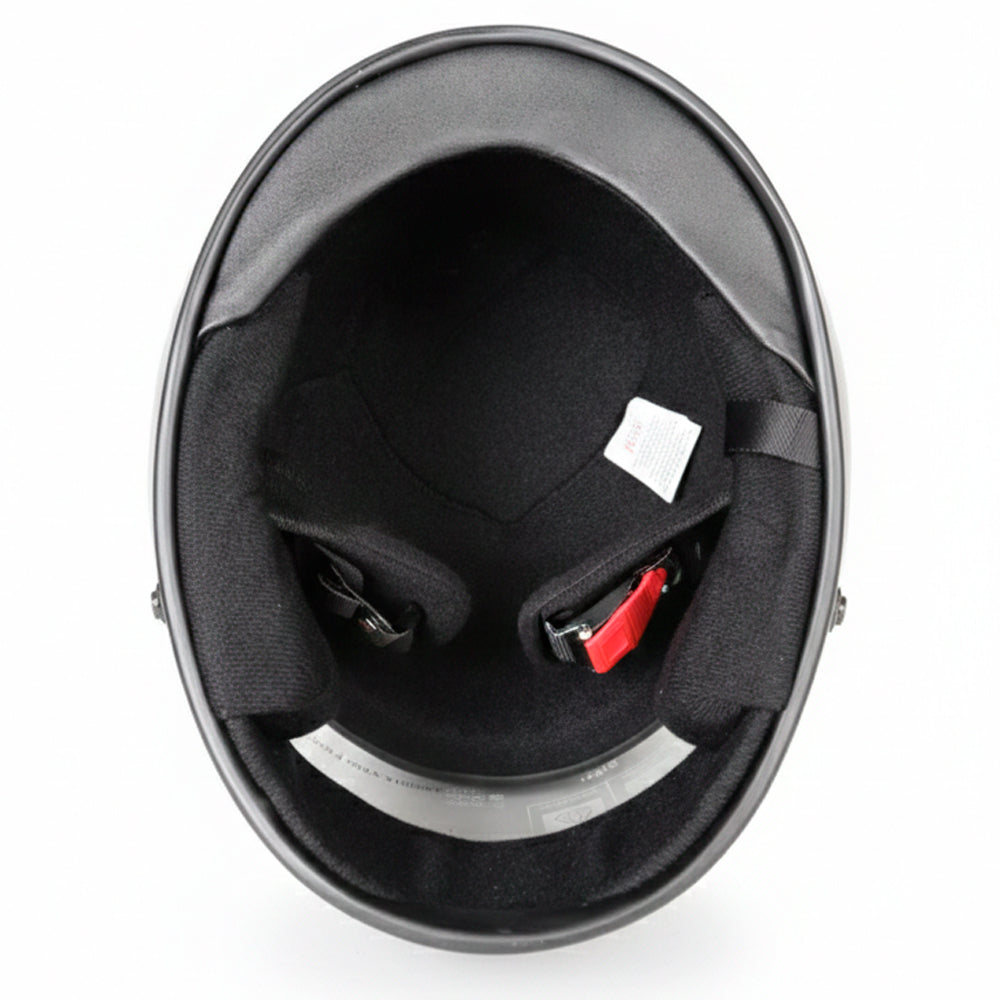 Casco Moto Futur Classic Negro