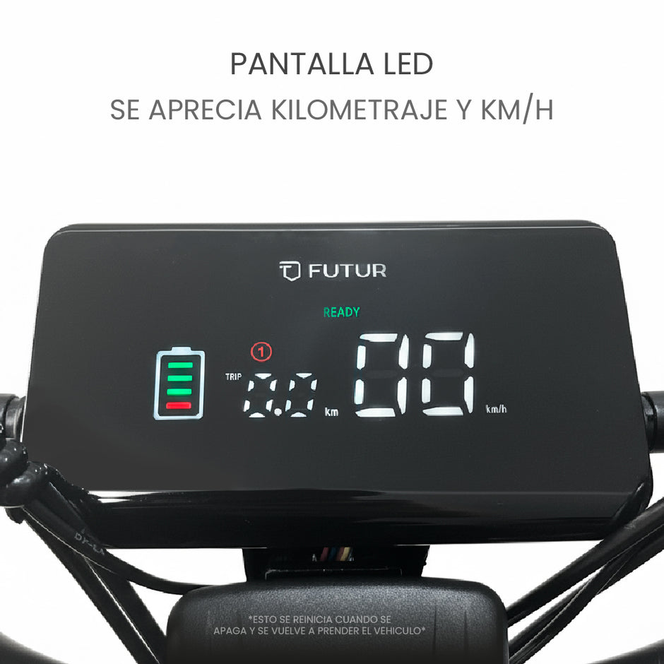 Bicimoto Eléctrica NEORIDE, 25km/h, 35km, 350W