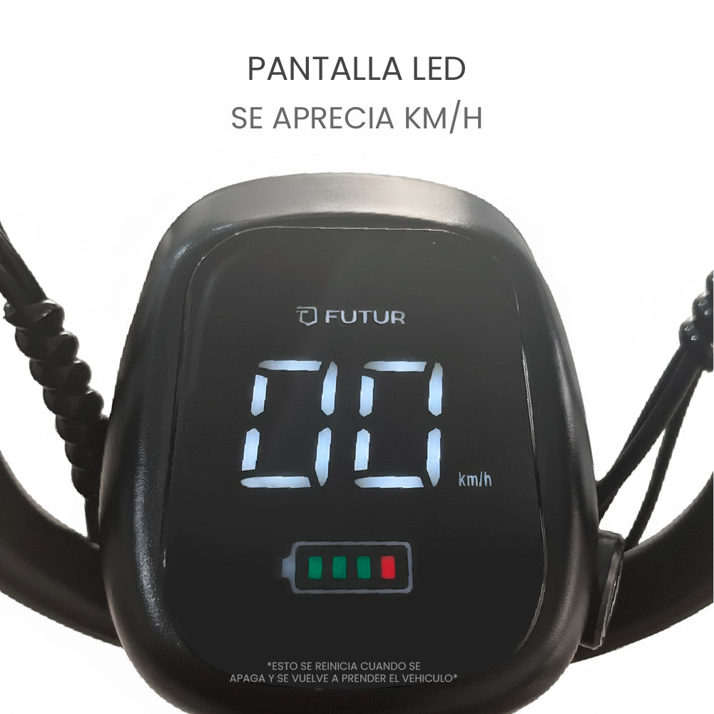 Bicimoto Eléctrica ZYRO, 25km/h, 35km, 350W