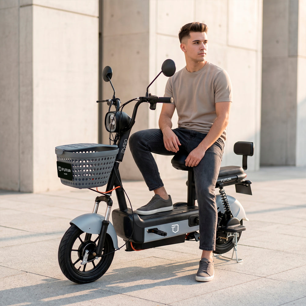 Bicimoto Eléctrica ZYRO, 25km/h, 35km, 350W