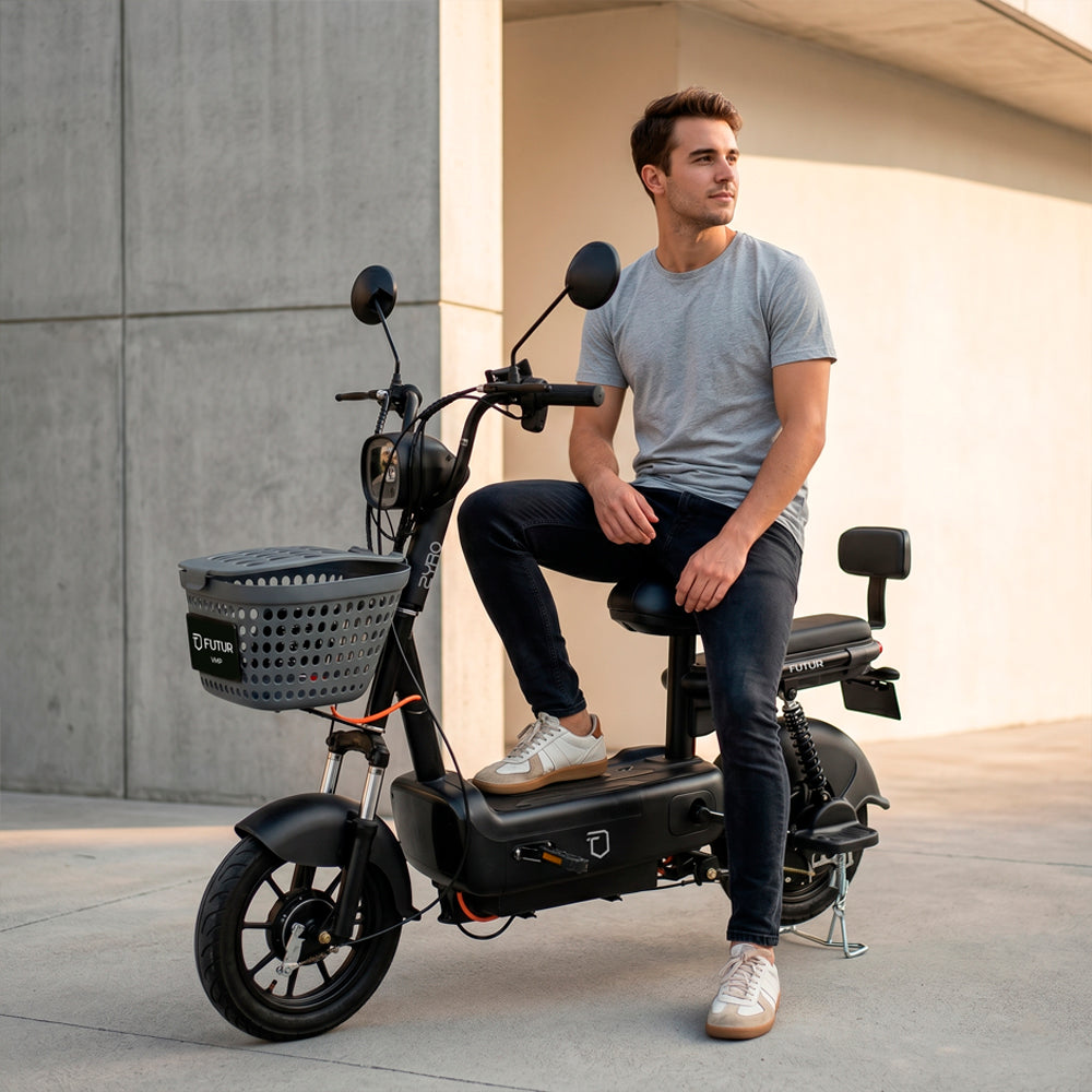 Bicimoto Eléctrica ZYRO, 25km/h, 35km, 350W